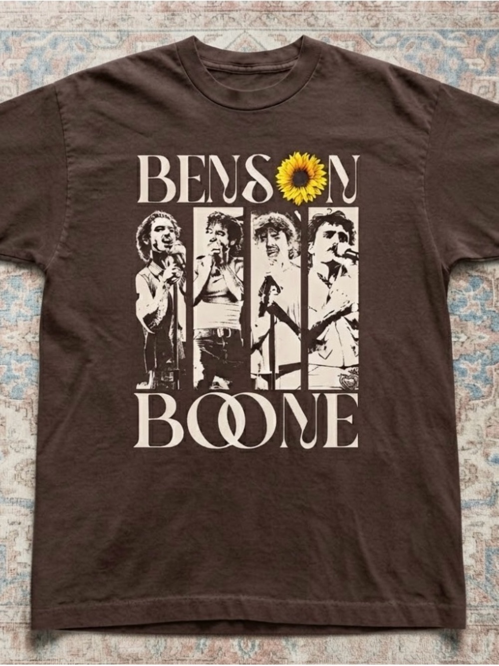 Benson Boone Tour Graphic Indie Rock T-Shirt